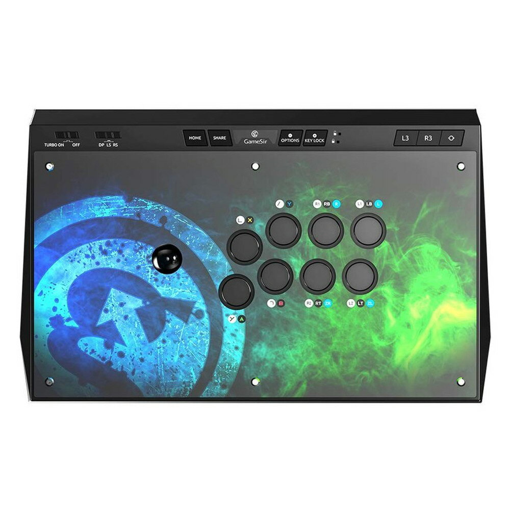 1215 アーケードコントローラー <strong>GameSir</strong> <strong>C2</strong> Arcade Fightstick ジョイスティック 三和電子製ボタン PS4/Switch/XboxOne/PC/Android対応 GAMESIR<strong>C2</strong> ◆宅