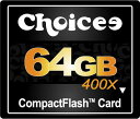 ◇ 【64GB】 Choicee/チョイシー コンパクトフラッシュ 400倍速 CHOI64GCF400 ◆メ