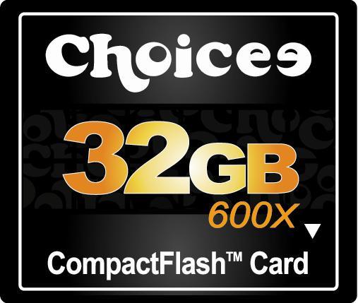 ◇ 【32GB】 Choicee/チョイシー コンパクトフラッシュ 600倍速 CHOI32GCF6...:kazamidori:10002859