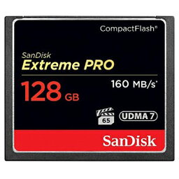 128GB コンパクトフラッシュ CFカード SanDisk サンディスク <strong>Extreme</strong> <strong>Pro</strong> 160MB/s 1067倍速 UDMA7 海外リテール SDCFXPS-128G-X46 ◆メ