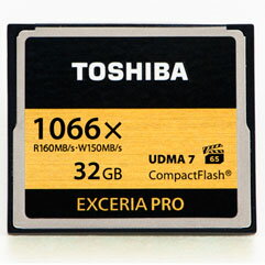 ◇ 【32GB】 TOSHIBA/東芝 コンパクトフラッシュ EXCERIA PRO 1066倍速/...:kazamidori:10005291