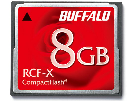 ◇ 【8GB】 BUFFALO/バッファロー コンパクトフラッシュカード RCF-Xシリーズ 低消費...:kazamidori:10007406