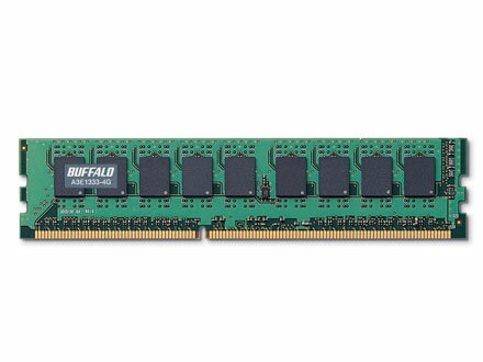  y4GBz BUFFARO/obt@[ fXNgbvp DDR3-1333 (PC3-10600) 240Pin DIMM for Mac ECC 6Nۏ A3E1333-4G 