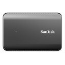 ◇ 【480GB】 SanDisk サンディスク Type-C (USB3.1 Gen.2)対応ポータブルSSD Extreme 900 W:最大850MB/s 海外リテール SDSSDEX2-480G-G25 ◆宅