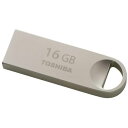 ◇ 【16GB】 TOSHIBA 東芝 USBフラッシュメモリ TransMemory USB2.0対応 薄型 メタルボディ 海外リテール THN-U401S0160A4 ◆メ