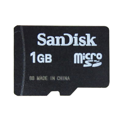 ◇ 【1GB】 SanDisk サンディスク microSDカード SDアダプタ&ミニケー…...:kazamidori:10008285