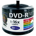 DVD-R fBA f[^p HI-DISC nCfBXN 16{ 50l֗pGRpbN Chv^u HDDR47JNP50SB2 