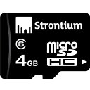 4GB microSDHCカード マイクロSD Stront...