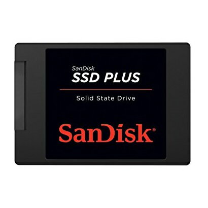 SSD 240GB SanDisk サンディスク PLUS 2.5インチ 内蔵型 SATA3 6Gb/s R:530MB/s W:440MB/s TLC 海外リテール SDSSDA-240G-G26 ◆メ