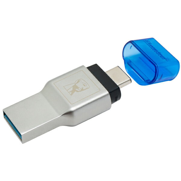 カードリーダー Kingston キングストン Type-C MobileLite Duo 3C USB3.1 Gen1 microSD(SDXC UHS-I)用 海外リテール FCR-ML3C ◆メ