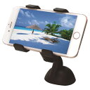 スマホモバイルクリップ 平野商会 60度角度調整 6cmゲル吸盤 スマホ対応幅11cm 強力な吸盤でしっかり固定 HRN-332 ◆宅
