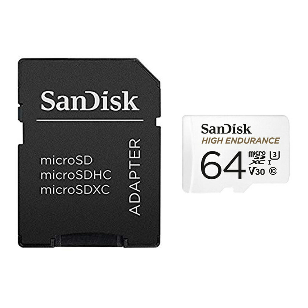 マイクロSDカード microSD 64GB microSDカード microSDXC SanDisk サンディスク <strong>高耐久</strong> Class10 UHS-1 U3 V30 R___100MB/s W___40MB/s 海外リテール SDSQQNR-064G-GN6IA ◆メ