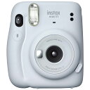 インスタントカメラ チェキ instax mini 11 ICE WHITE FUJIFILM フジフィルム アイスホワイト INSMINI11WHT ◆宅