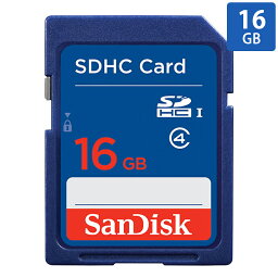 SDカード SD 16GB SDHC SanDisk サンディスク CLASS4 海外リテール SDSDB-016G-B35 ◆メ