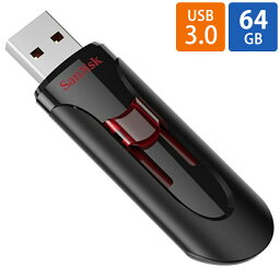 <strong>USBメモリ</strong> USB <strong>64GB</strong> SanDisk サンディスク Cruzer Glide USB3.0 海外リテール SDCZ600-064G-G35 ◆メ