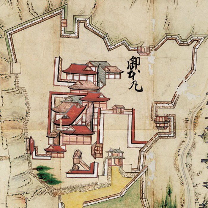 1664／寛文4年　仙台城下絵図