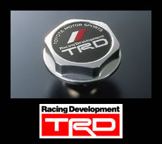 TRD オイルフィラーキャップ ネジ式 アルミ製シルバー 12180-SP002