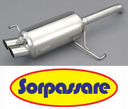 【 アルファロメオ ALFA ROMEO 147TS 前期型用 GH-937AB 】 Sorpassare ソルパッサーレ SUS MUFFLER　STRAIGHT 品番：30-75-01 【smtb-TD】【saitama】アルファロメオ ALFA ROMEO147TS 前期型用 GH-937ABSorpassare ソルパッサーレSUS MUFFLER　STRAIGHT 品番：30-75-01