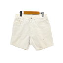 60s 古着 マーベリックビンテージ ショートパンツ★60年代アメリカ古着アメカジ古着メンズ 古着中古 ユーズドSサイズ ヴィンテージショートパンツUSA製アメリカ製白 バレンタイン プレゼント ギフト