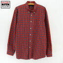 2000s ノーティカ 長袖 ボタンダウンチェックシャツ★【USA買い付け】 【古着】 【中古 】 【ユーズド】 XLサイズ Lサイズ 大きいサイズ 赤 レッド ノーチカシャツ プレゼント ギフト 衣装 ぽっきり