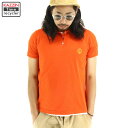 古着 90s レディース ラルフローレン 半袖 ポロシャツ★90年代 【USA買い付け】 【古着】 【中古 】 【ユーズド】 Mサイズ オレンジ POLOシャツ ラルフシャツ 半袖 シャツ プレゼント ギフト 衣装