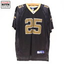 2000s リーボック NFL セインツ フットボールTシャツ★【USA買い付け】 【古着】 【中古】 【ユーズド】 Mサイズ ブラック SAINTS