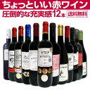【送料無料】第40弾!当店オススメばかりを厳選したちょっといい赤ワイン12本セット!ワイン ワインセット セット 赤ワインセット 赤ワイン 赤 飲み比べ 送料無料 ギフト プレゼント 750ml フルボディ