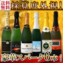 【送料無料】第80弾!ベスト・オブ・スパーク!京橋ワイン厳選!高級クレマンも入った極旨泡ばかりの辛口スパークリングワイン6本セット!|イタリア カバ スパークリング ワインセット フランス 金賞 結婚記念日 ギフト