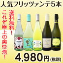 【送料無料】第24弾!これぞ極上の爽快泡!当店厳選!爆発的人気フリッツァンテ5本セット!