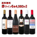 赤ワイン セット 【送料無料】第119弾!採算度外視の謝恩企画!当店厳選!特大感謝の大満足赤ワインセット 6本!