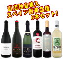 【送料無料】ぜ~んぶ当店独占輸入!スペイン固有品種を知るならこの6本!スペインおうちバル6本セット!