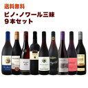 【送料無料】ピノ・ノワール三昧9本セット!世界中のピノ・ノワール赤ワインだけをセレクト!