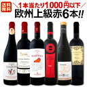 赤ワイン セット 【送料無料】第89弾!当店厳選!これぞ極旨赤ワイン!『大満足!充実の飲み応え!』贅沢なスーパー・セレクト赤ワインセット 6本!