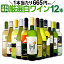【送料無料】1本あたり665円(税別)!!採算度外視の大感謝!厳選白ワイン12本セット