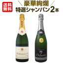シャンパン 第27弾!豪華絢爛!ご愛顧に大感謝!数量限定!特選シャンパンセット(スパークリングワインセット) 2本!