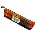 【ヘミングス】Harris Tweed pencase/ハリスツイード ペンケース 【タータンイエロー】 0004407302 TA/YE 【あす楽対応】