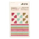 【エーワン】手帳用 フレーム&ラインシール JEWEL(ジュ...