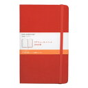 A5 サイズスケジューラー週間 【Moleskin/モレスキン】A5変形 週間+ノート ハードカバー Large【赤】<2010年1月から2010年12月対応> DHR12WN3NJP