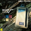 ROOT CO. PLAY Shell Pouch. スマホ ポーチ 【 スマホケース iphone xperia スマホポーチ 入れたまま操作 メンズ アウトドア コーデュラナイロン 】