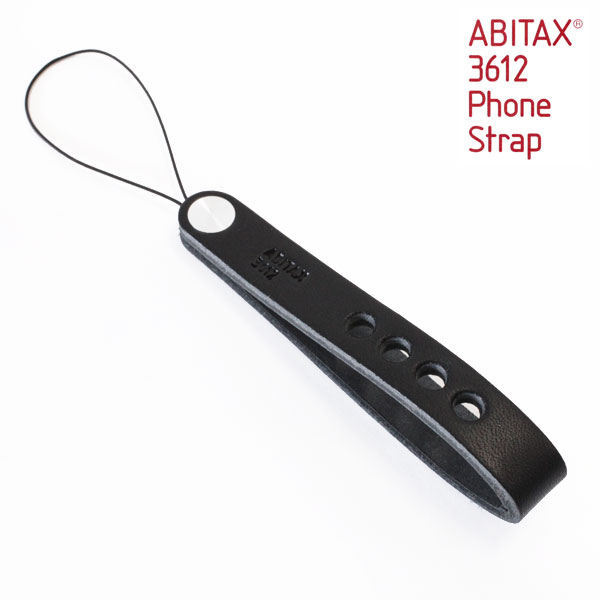 南青山ABITAX アビタックス 3612本革携帯ストラップ（BK/ブラック）【2sp_120706_b】