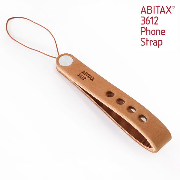 南青山ABITAX アビタックス 3612本革携帯ストラップ（BW/ブラウン）【2sp_120706_b】