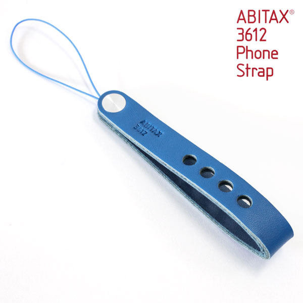 南青山ABITAX アビタックス 3612本革携帯ストラップ（CBL/コバルトブルー）【2sp_120706_b】