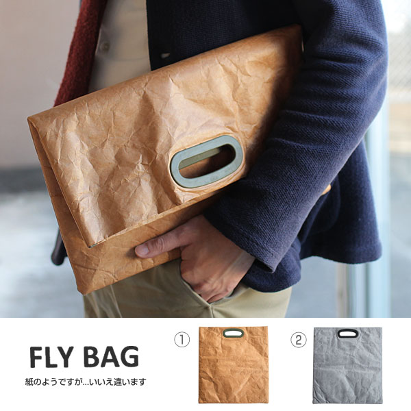 FLY BAG フライバッグ　クラッチバッグ 【 手提げ デュポン社 タイベック 耐水 軽…...:keitai:10791410