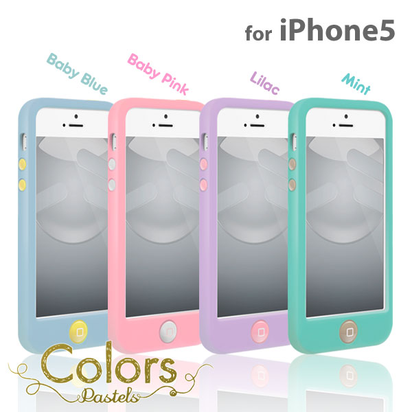 [iPhone5専用]SwitchEasy Colors for iPhone 5(Pastels)（Apple/au/Softbank）（あす楽対応）新作送料無料！iPhone5　ケース　iPhone5　カバー　iPhone　5　iPhone5対応　iPhone5　対応