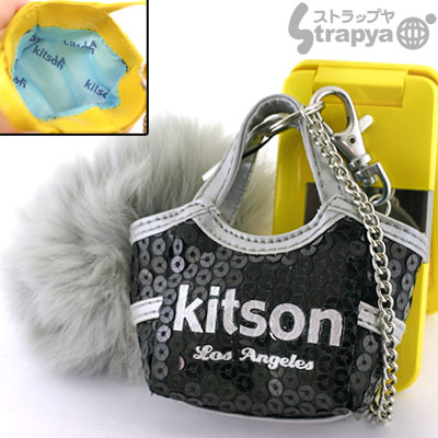 LA֡ǥ밦ѡkitsonåȥߥ˥ѥ󥳡Хåӥȥåסʥ֥åСKCH0017-BKSILХ㡼