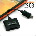 Android au IS03Ή microUSB[dϊR[h@RB9PA63