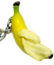 フルーツミニチュアマスコット（バナナ（皮））【バッグや財布にもGOOD】【デコ電・デココレ】