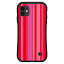 液晶保護フィルム付 iPhone 11アイフォン イレブンdocomo au SoftBank落としても割れにくい驚きの衝撃吸収力豊富なオリジナルデザイン耐衝撃 ハイブリッドケースPink border(ピンクボーダー) type011 2,160円