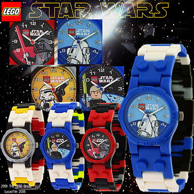 【スターウォーズ STAR WARS】レゴウォッチ2009年新作！StarWars(スターウォーズ)レゴ腕時計：theLEGOWATCH(LEGOKids'StarWars)【5】【★キッチンポイント最大10倍★1001】【02P24sep10】