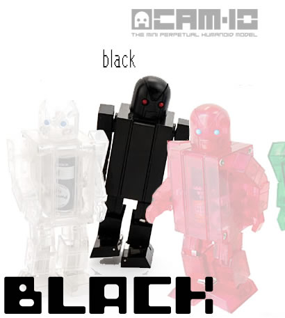 【在庫アリ！】CAM-10★超小型完全二足歩行ヒューマノイドロボット（Black）8007